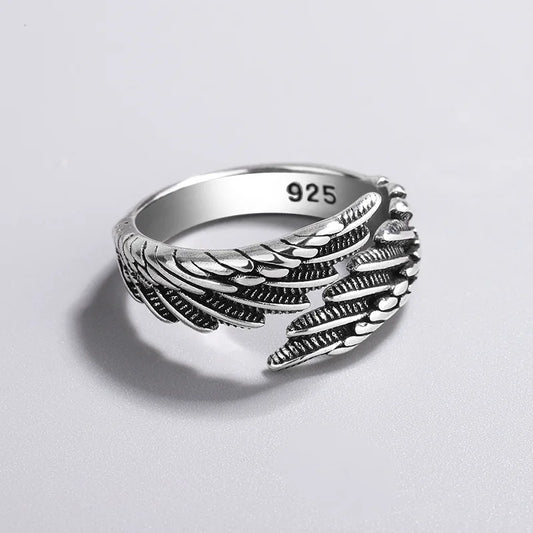 Engelsflügel-Ring Silber 925