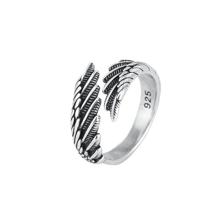 Engelsflügel-Ring Silber 925