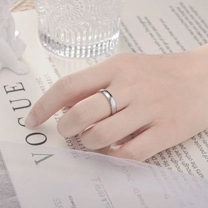 Klassischer Partnerring in Gold