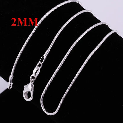 Schlangenkette Silber 925