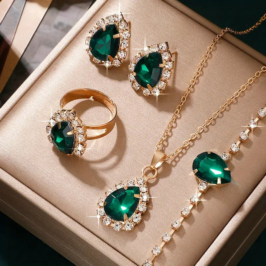 Elisandre Vermont Schmuckset | Gold