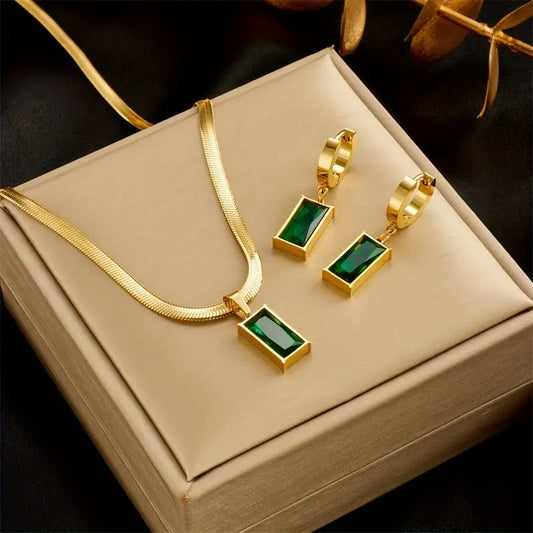 Schmuck-Set Iselotte Verdain | Gold