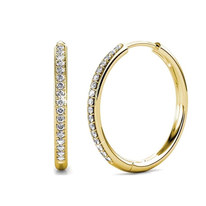 Sorel Pave Ohrringe | Weißgold
