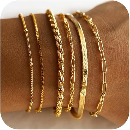 Isabella Vernetta Armband-Set | Weißgold