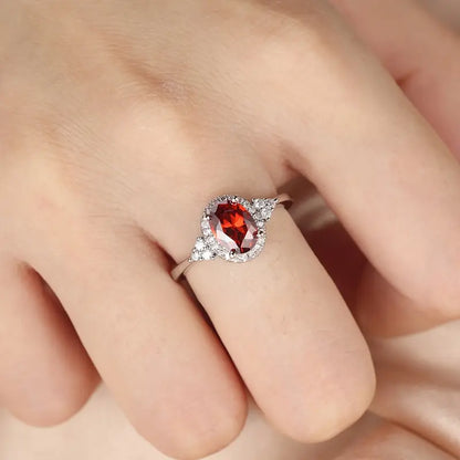 Kirelle Emberlain Ring | Weißgold