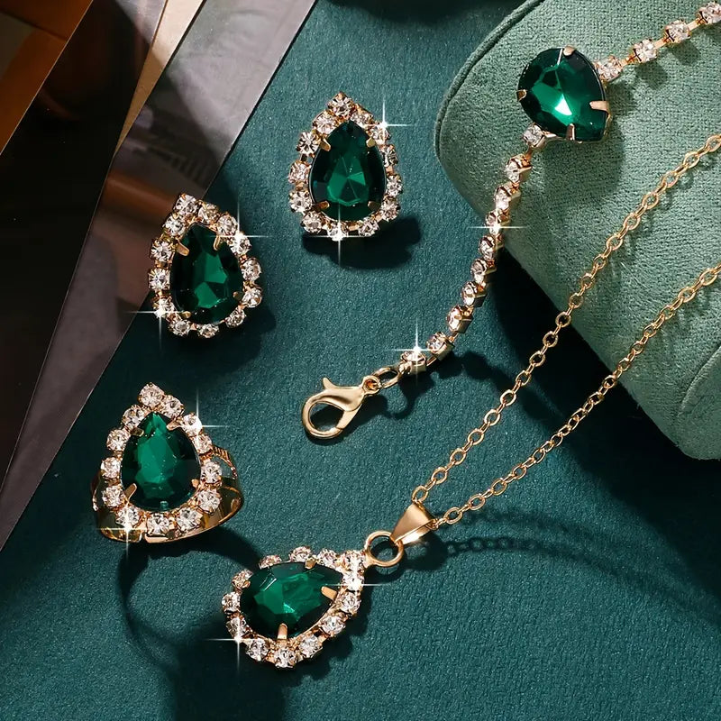 Elisandre Vermont Schmuckset | Gold