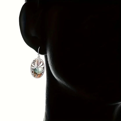 Abalone Muschel Libellen Ohrringe