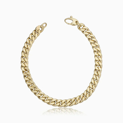 Estate Cuban Armband | Weißgold
