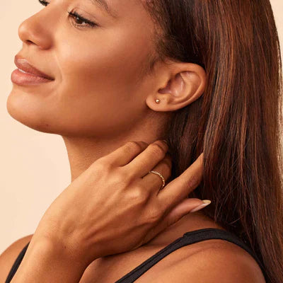 Kugel-Ohrringe | Gold