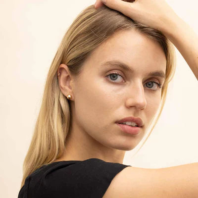 Kugel-Ohrringe | Gold