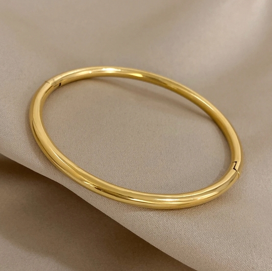 Dickes Geschlossenes 18K Gold Plated Armband