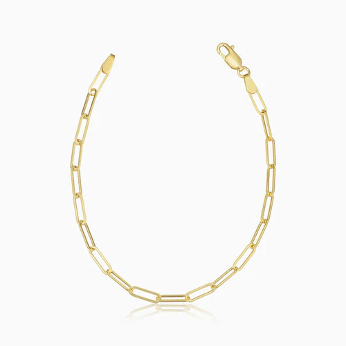 Venice Link Armband | Weißgold