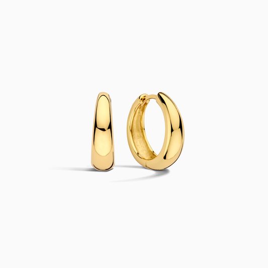 Kreis-Ohrringe Rue Statement | Gold