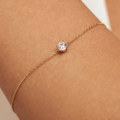 Cléa Stein Armband | Weißgold