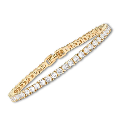 Tennis-Armband | Weißgold