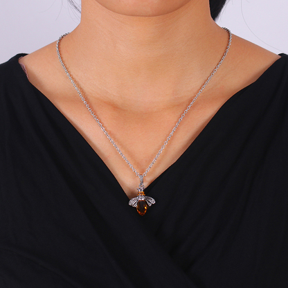 Goldene Biene Geist Halskette