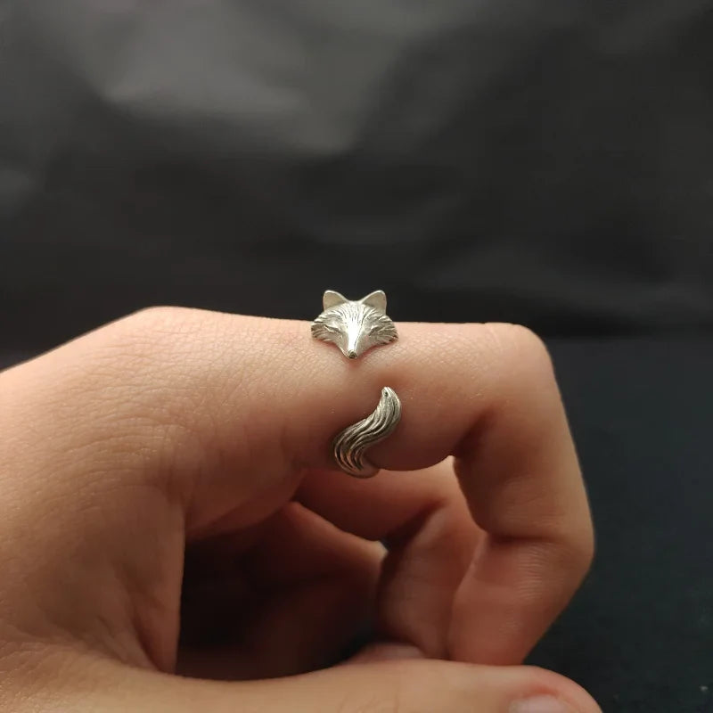 Silberfuchs Ring für Frauen