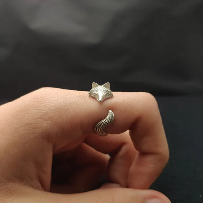 Silberfuchs Ring für Frauen
