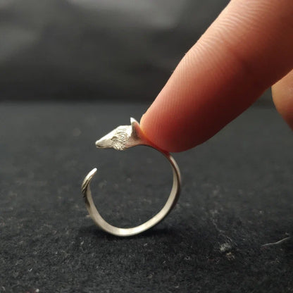 Silberfuchs Ring für Frauen