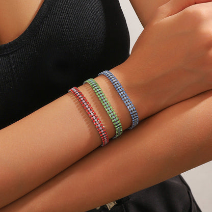 Signature Shine Armband | Weißgold