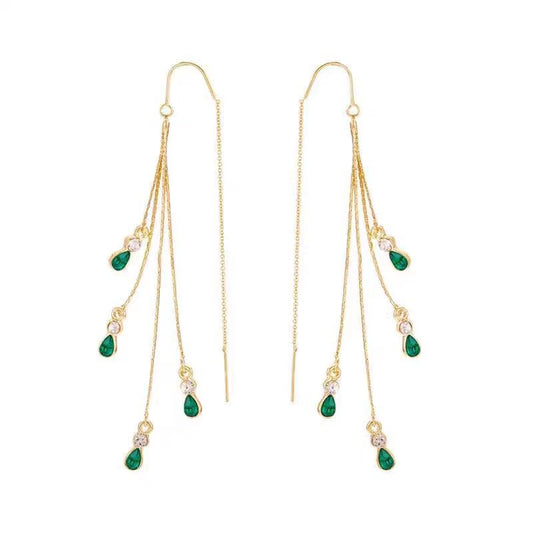Calista Moreau Quasten Ohrringe | Gold