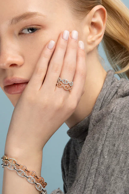 Meeresinsel Ring | Gold