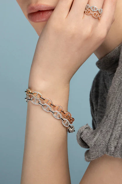 Isla Marina Armband | Weißgold