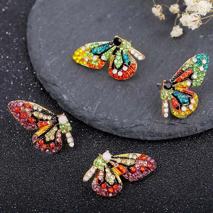 Schmetterling Ohrringe Limitierte Edition mit Zirkonia Einlage