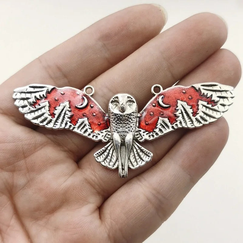 Vintage Eulen Anhänger