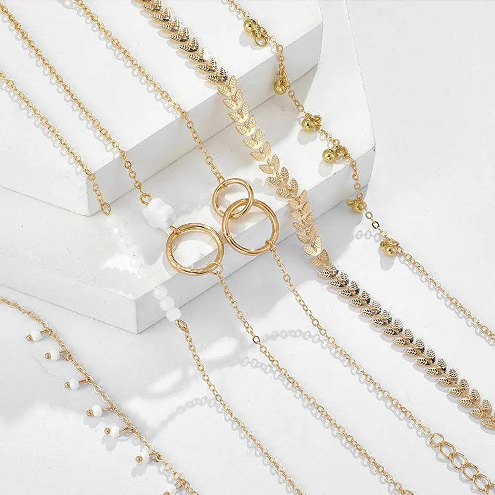 Boho-Armband-Set in Gold