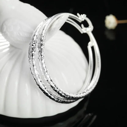 Sterlingsilber Creolen