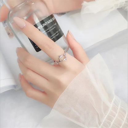 Sterlingsilber Ast Ring