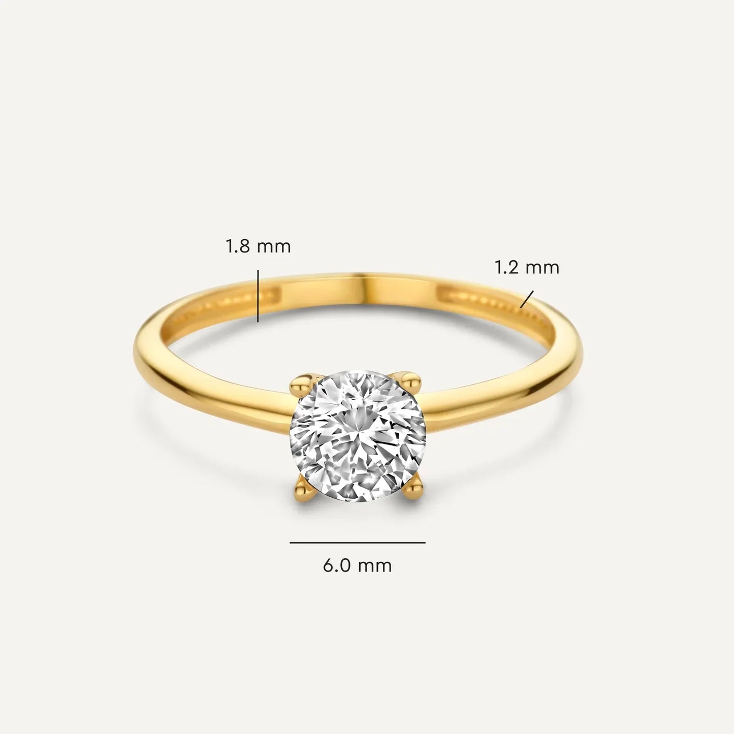 Savaya El Playa Ring | Weißgold