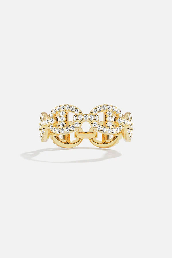 Meeresinsel Ring | Gold