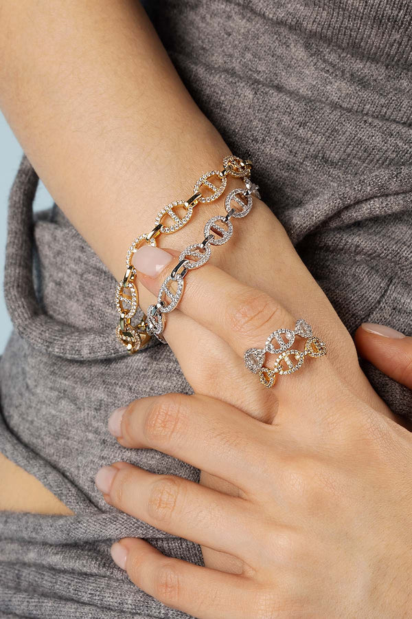 Isla Marina Armband | Weißgold