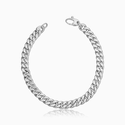 Estate Cuban Armband | Weißgold