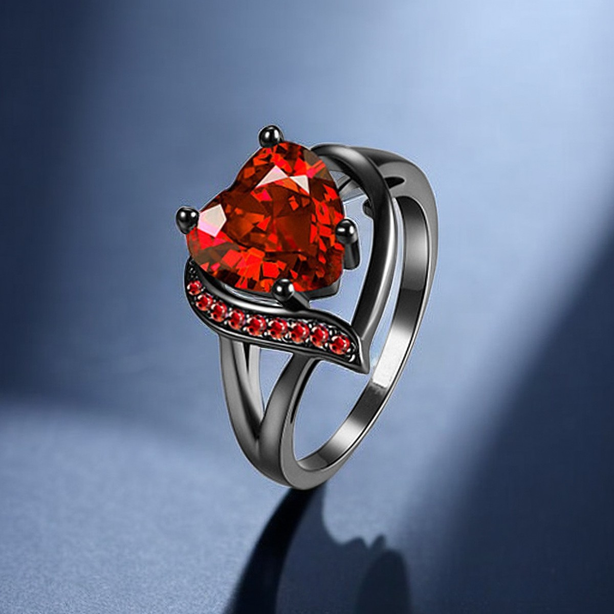 Calindra Rosethorne Ring | Weißgold