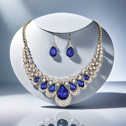 Maevina Zafiros Schmuckset | Gold