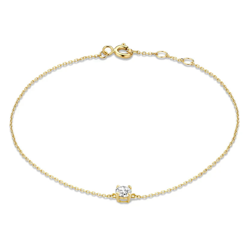Cléa Stein Armband | Weißgold