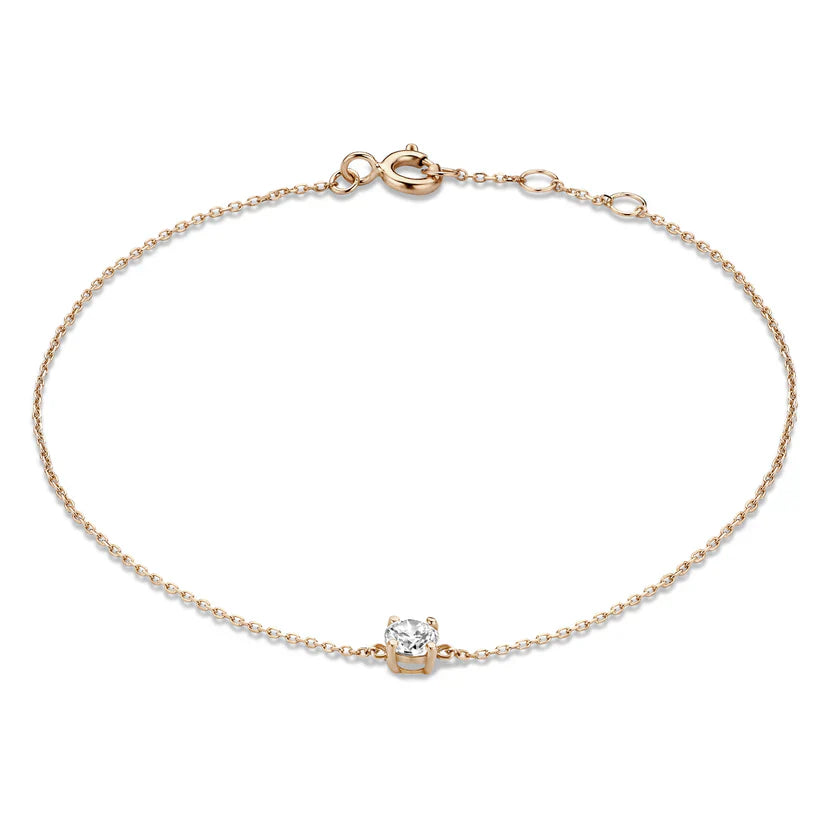 Cléa Stein Armband | Weißgold