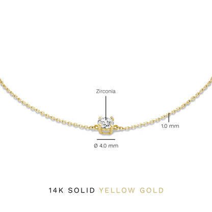 Cléa Stein Armband | Weißgold