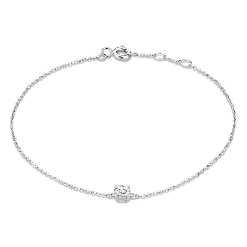 Cléa Stein Armband | Weißgold