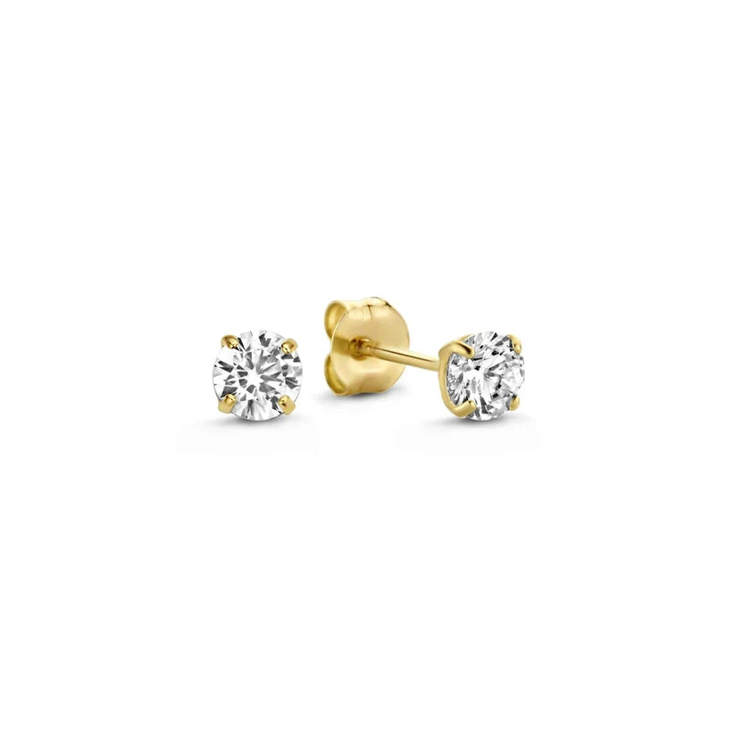 Larmes de Lune Stein Ohrringe Set | Weißgold