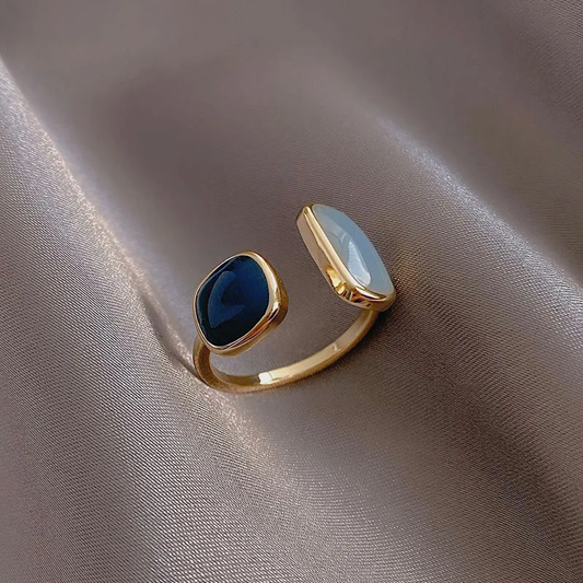 Goldener verstellbarer Equilibrium-Ring