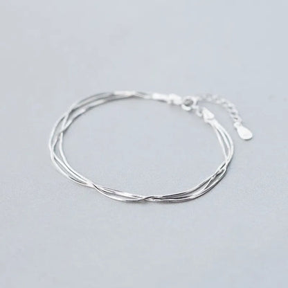 Feines und elegantes Armband aus 925er Silber