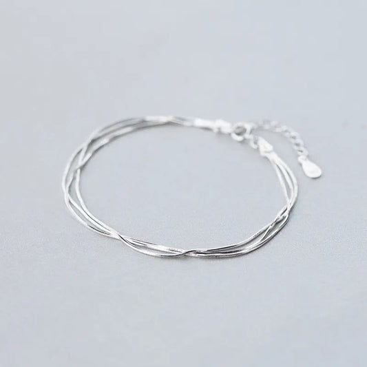 Feines und elegantes Armband aus 925er Silber