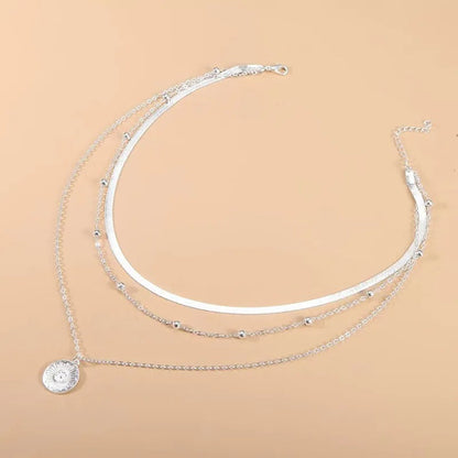 Dreireihige Kette aus 925er Silber